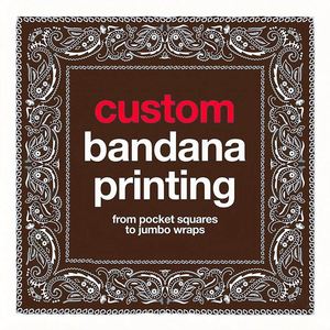 Custom Bandana Personalized Design for Men and Women Ideal for Branding Events or <b>Gifts</b> Available in Bulk Orders - Product Image 3