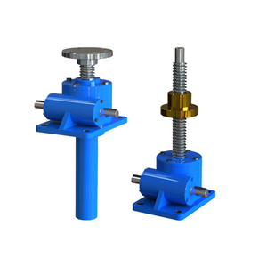 Vérin à vis électrique à engrenage sans fin série JWM avec engrenage conique en acier/fer fonte, rapport 4-50:1, certifié ISO9001 - Product Image 4