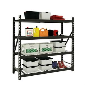 Оптовые стеллажи из цельной стали, проволочные книжные полки, органайзеры, отдельно стоящие безболтовые стеллажи для хранения - Product Image 1