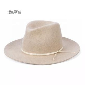 Huayi Promotion 35% de réduction <span class=keywords><strong>chapeau</strong></span> Fedora en feutre de laine gris pour hommes pour l'hiver pour la fête pêche affaires Sombreros Para Hombres - Product Image 4