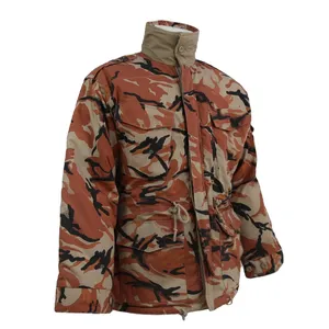 2024 Bestseller M65 Tactical Oman Woodland Camouflage Uniform Veiligheidsjurk Tc 65/35 Rip-Stop Uniform