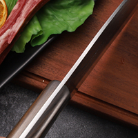 Couteau chinois Super Sharp en acier au carbone à prix d'usine et couteau à découper avec manche en ébène