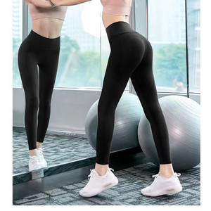 Leggings Deportivos Transpirables para Mujer, Talla 3XL Plus, con Franjas Laterales, Bolsillos de Malla, 7 Pulgadas, para Yoga, Personalizables OEM - Product Image 2