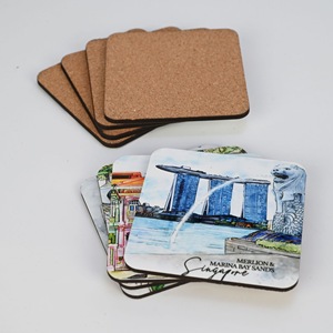 Posavasos de goma NFC con logotipo personalizado para bebidas de té y café - Product Image 2