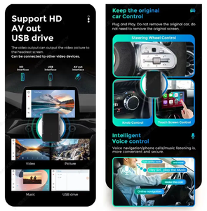 Wooboobox GT2 2 + 16GB không dây Carplay ai Media Box với <span class=keywords><strong>Android</strong></span> Auto thông minh Youtube & Apple video streaming <span class=keywords><strong>Dongle</strong></span> - Product Image 6