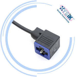 Konektor Katup Solenoid LED 4 Lubang Ground DIN43650 untuk Catu Daya dan Transmisi Data yang Andal - Product Image 6