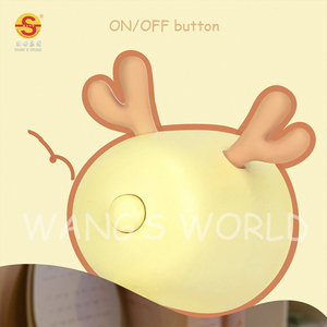 मिनी प्यारा पालतू कुत्ता रात को प्रकाश बटन बैटरी संचालित टेबल गहने भरने प्रकाश रोशनी - Product Image 4