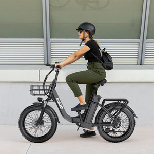 Bicicleta Eléctrica Plegable de 7 Velocidades con Neumáticos 20*3, Batería de Litio de 52V 10Ah, Motor sin Escobillas, Frenos de Disco Dobles, para Ocio Urbano - Product Image 5