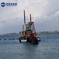 Drague à aspiration de 200 tonnes, machine de dragage minière robuste avec une capacité de 2500 m³/h pour la Russie et la Biélorussie