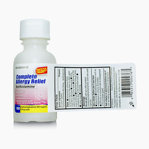 多層ラベル防水ステッカー印刷薬瓶ラベルステッカーカスタム - Product Image 2