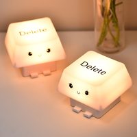 Rechargeable Keycap Led Bedroom Study Mood Modern Mini Bedside Decorative De Lampe Small Usb Cordless Light Desk Table Lamps