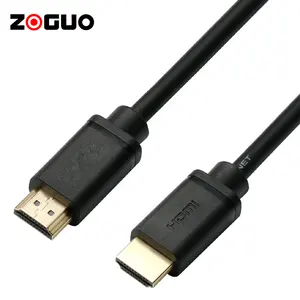 Kabel Konverter Hub HDMI Tablet Mikro Premium 4K Kabel HDMI Hitam untuk Kamera TV Mini