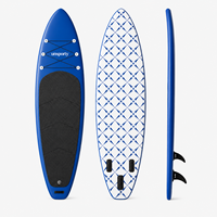 Planche de paddle gonflable personnalisée SUP avec tapis antidérapant en EVA, 3 ailerons, logo OEM pour adultes, sports nautiques