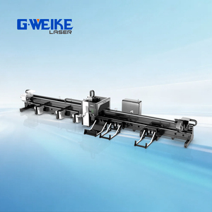 Vente flash : machine de découpe laser à fibre CNC 3KW 4KW 6KW de haute qualité, longueur de 6 m avec trois mandrins pour tuyaux et tubes zéro déchet - Product Image 3