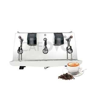 Máquina de Café Espresso Italiana Semiautomática Profesional Comercial, Máquina Comercial para 2 Bares de Té o Café - Product Image 2