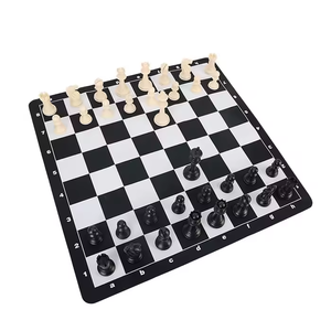 דגמים חדשים של שחמטאי פלסטיק 2.55 אינץ 'מועדון סטנדרט גבוה ופריטי תחרות 2 מלכות משחק לוח מלכות - Product Image 2