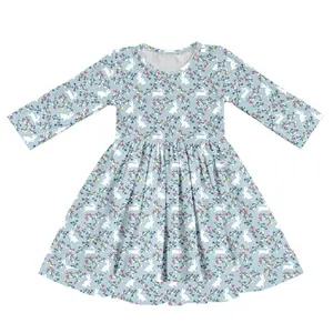 Robe de princesse pour enfants, ensemble de vêtements boutique, design de robe pour petites filles, fabriqué à YIWU, Offre Spéciale