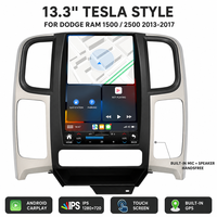 Pour Dodge RAM 1500 2500 2013-2017, autoradio GPS, lecteur multimédia vidéo, radio, magnétophone, Android Carplay