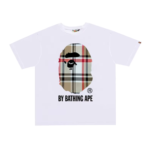 เสื้อยืดแบรนด์ดีไซเนอร์แฟชั่นคุณภาพสูงแบ<span class=keywords><strong>บ</strong></span>ใหม่ขายส่ง 61.1 ดอลลาร์ เสื้อยืดผู้ชายทรงหลวมพิมพ์ลาย Bapees เสื้อยืดลำลองสไตล์สปอร์ต - Product Image 2