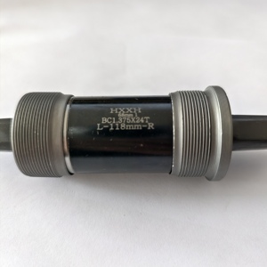 Boîtier <span class=keywords><strong>de</strong></span> pédalier <span class=keywords><strong>de</strong></span> vélo avec roulements étanches, type fileté 68/73mm BSA68 BB91, axe cannelé 24mm pour VTT - Product Image 5