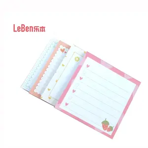 Oem personalizado mini postagem bonito notas planners memo pads set para meninas