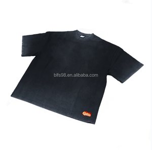 Camiseta de Algodón y Poliéster con Logotipo Digital Serigrafiado Personalizado, Camiseta para Hombre de Talla Grande, Camiseta Lisa al por Mayor para Hombre - Product Image 3