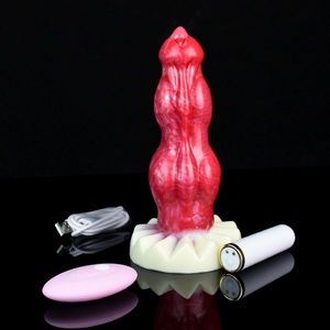 NNSX Remote Control <b>Vibrator</b> Big Knot Dog Dildo Cock Anal Penis Vaginal Stimulator Anal Dilator Butt Plug for Adult Sexy Toys - Product Image 2