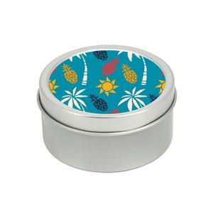 Metal Storage Box Perfect for DIY <b>Candle</b> Making Projects Round <b>Tin</b> Cans for <b>Candle</b> Making With Sublimation Slip-On Lids - Product Image 5