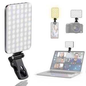 Iluminación fotográfica de fábrica 60 LED Luz de relleno de temperatura de color ajustable para computadora portátil Ilumina tus videos Película de <span class=keywords><strong>YouTube</strong></span> - Product Image 3