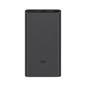 Xiaomi 3พาวเวอร์แบงค์10000MAh USB Type C,ที่ชาร์จแบบพกพาแบตเตอรีสำรอง Xiaomi Mi Power Bank 2-Way 18W ชาร์จเร็ว