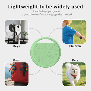 RSH Localizzatore GPS Intelligente <span class=keywords><strong>Google</strong></span> Find My Tag con Logo Personalizzato Simile ad Air Tag per Android Trova Chiavi Bagagli Animali Domestici Cani - Product Image 5