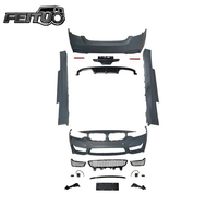 Kit de carrosserie complet pour Série 4 (F32/F33/F36) style M4, comprenant pare-chocs avant et arrière, jupes latérales et échappement quadruple