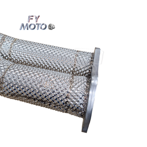 Tuyau d'échappement en alliage de titane avec bouclier thermique pour Porsche 718 GT4 / GTS / <span class=keywords><strong>Spyder</strong></span> - Product Image 6
