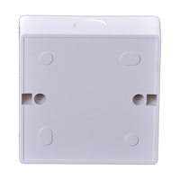 Boîte de surface universelle murale, nouveau câblage de commutateur de surface ignifuge en PVC, boîte de commutateur électrique OEM de haute qualité