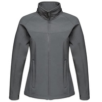 Chaqueta Softshell de mujer de diseño personalizado, cuello levantado, funcional, impermeable, ropa deportiva de invierno unida con forro polar