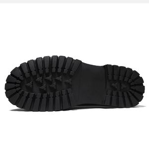 Chaussures Richelieu décontractées en cuir pour hommes, style vintage, basses, à plateforme, antidérapantes, souples, à lacets, pour tenue habillée ou affaires, avec bride arrière - Product Image 5