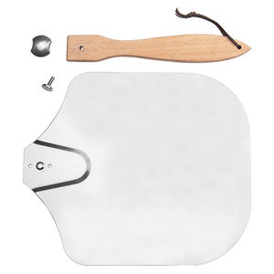 2024 vendita calda 12x14 pollici pieghevole manico in legno all'ingrosso buccia per <span class=keywords><strong>Pizza</strong></span> con taglierina e piccola spatola 3 pezzi Set di buccia per <span class=keywords><strong>Pizza</strong></span> - Product Image 4