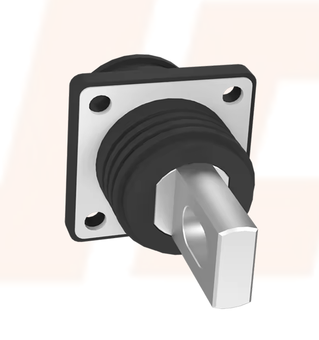 Type de trou traversant-prise-noir