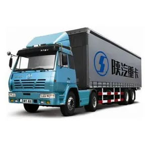 China 6x4x2 Wheeler Zaun Box Van Ladung-lkw Preis Fro Verkauf