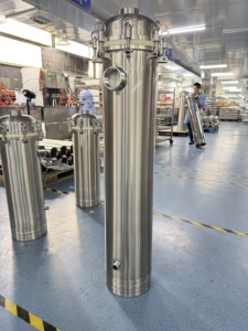 Nuevo Sistema de Filtración de Agua Industrial de Gran Flujo 25000LPH, Carcasa de Acero Inoxidable, Filtro de Membrana PVDF - Product Image 2