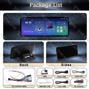 Pantalla Dividida de 12.3 Pulgadas con GPS Integrado y Estéreo para Hyundai Veracruz 2010, Android Auto Portátil, Compatible con Carplay Inalámbrico, Asistencia de Marcha Atrás - Product Image 4