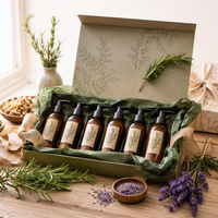 Aceite de Masaje a Base de Plantas con Aroma a Romero y Lavanda, Hidratante y Suavizante para el Cuidado de la Piel Corporal, Set de Regalo para Spa, OEM ODM 100ml