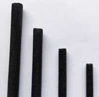 High Strength Grade 8.8/10.9/12.9 Steel MetricM12 M14 M16 M18 M20 Thread Full Thread Stud 1m Length Black Threaded Rod