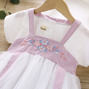 Vestido de Encaje para Niñas al por Mayor, Estilo Casual Tradicional Bávaro Kardashian, con Bordado y Diseño para Baile - Product Image 4