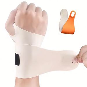 Sangle de poignet de sport ultra-fine et respirante en Spandex/Nylon avec fermeture à lacets, logo personnalisé, réglable, pour la protection et le soutien du poignet - Product Image 1