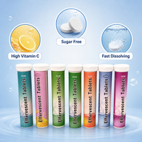 Tabletas Efervescentes de Vitamina C, Directo de Fábrica, Marca Privada, Suplemento para la Salud del Adulto, Antioxidante, Inmunológico, Anti-Fatiga
