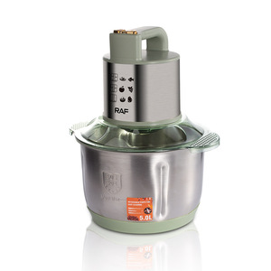 Nueva Picadora de Carne Multifuncional para el Hogar, Picadora de Alimentos de Acero Inoxidable de 5L, Trituradora de Ñame, Procesador de Alimentos - Product Image 4