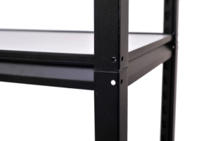 Heavy-Duty Metal Storage Rack with 5 Layers Full Metal <strong>Shelving</strong> Units Featuring Slotted Racks and Built-In Gourd Hole - Product Image 5
