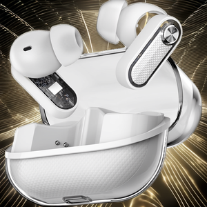 Écouteurs sans fil hybrides <span class=keywords><strong>TOZO</strong></span> Crystal Pods ANC avec haut-parleurs de 10 mm, basses profondes, 4 micros, appels intelligents ENC AI, traduction en temps réel, égaliseur 32 bandes - Product Image 2