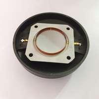 Komponen Speaker Diafragma Polimer Profesional 36mm, Voice Coil 8 30-50W, Dome Putih, Suku Cadang Perbaikan untuk Audio Panggung Luar Ruangan